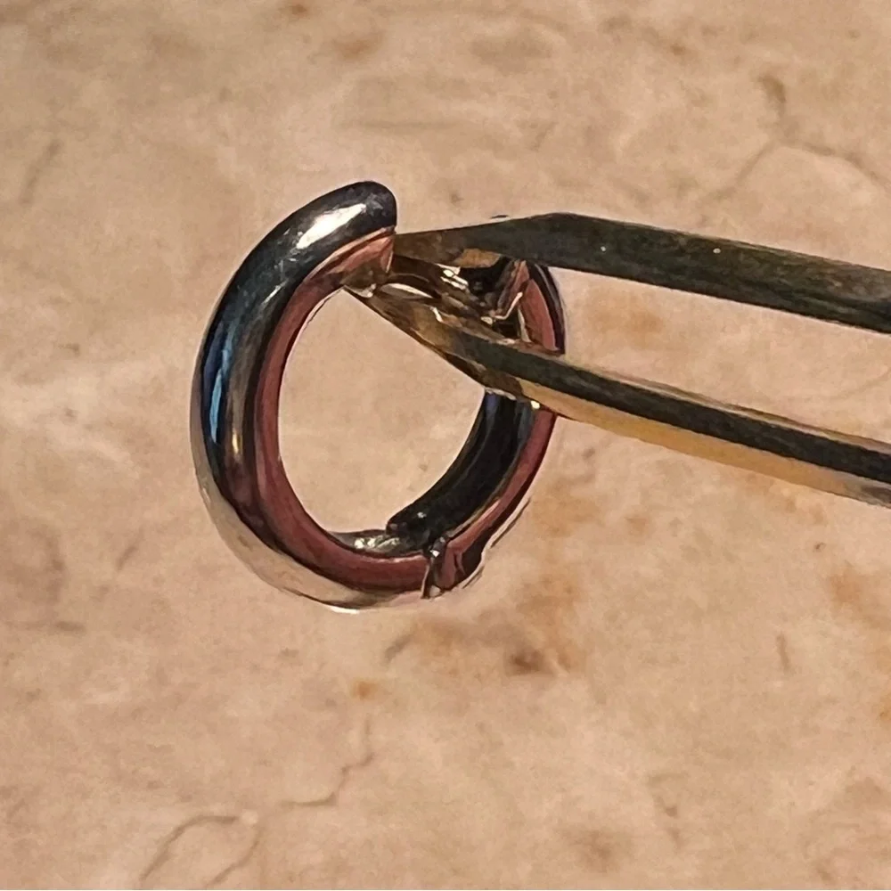 Bundle of 2 - SMALL HOOP EARRINGS in silver plated
